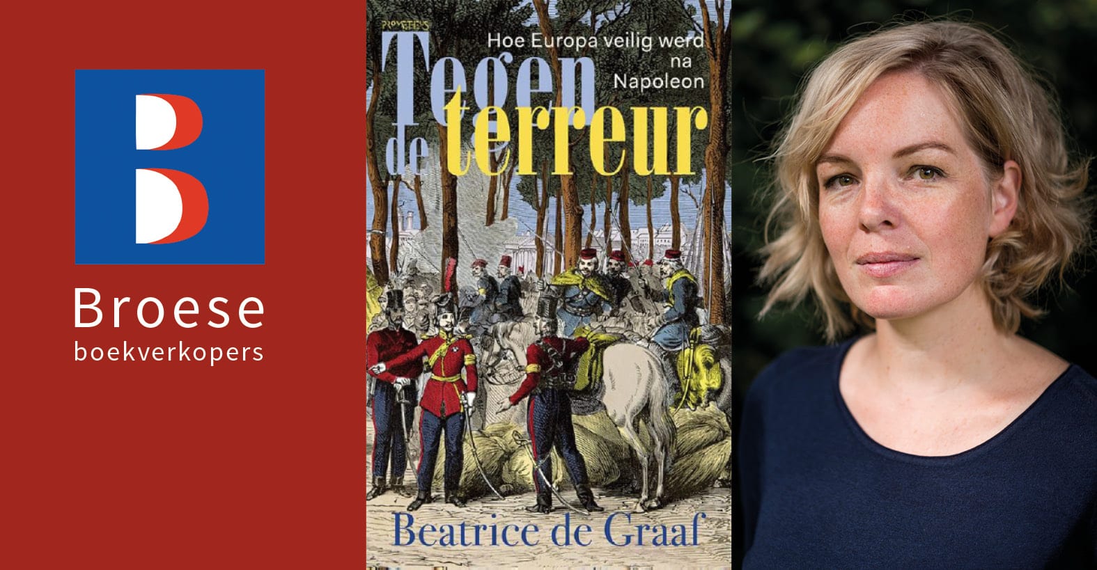 Boek Beatrice De Graaf Lezing Beatrice de Graaf 'Tegen de terreur - City of Literature